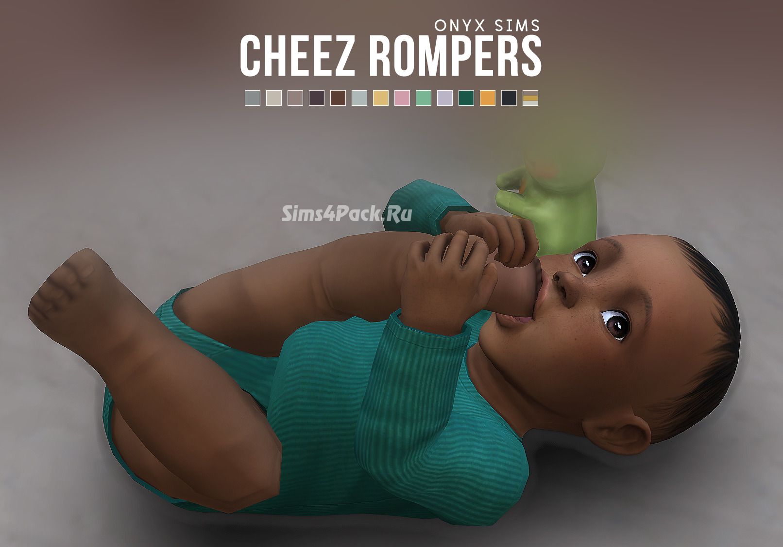 Боди и носочки "CHEEZ ROMPER"