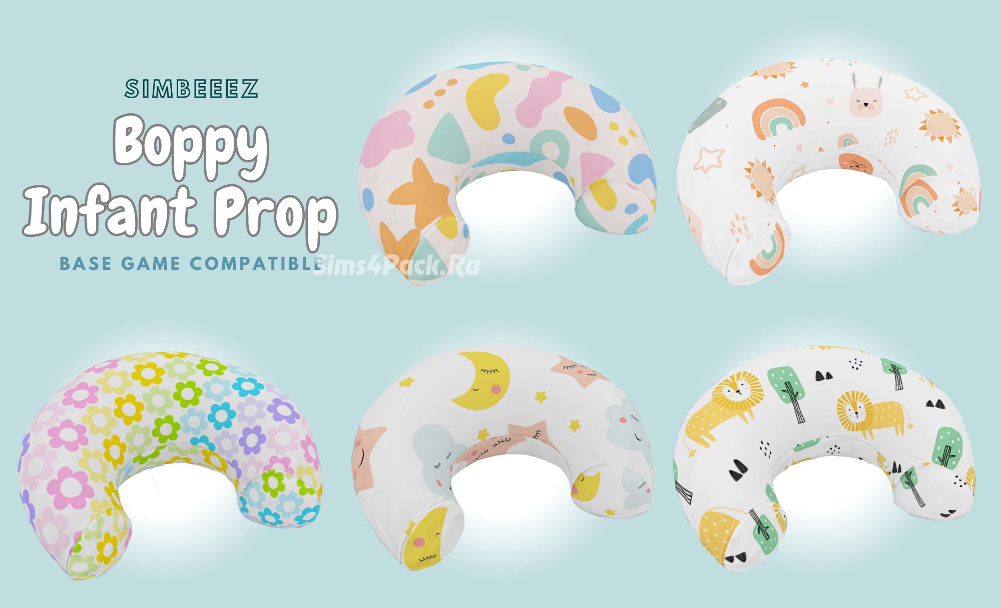 Подушка младенцев для CAS "Boppy Pillow Infant CAS Prop"