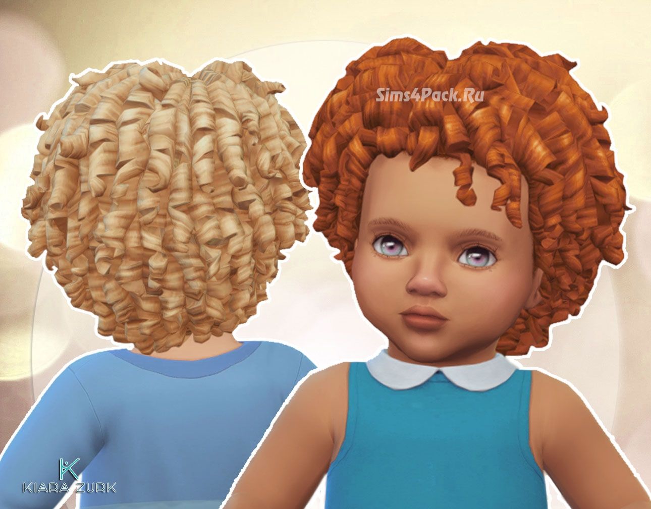 Прическа для младенцев "Tight Curls"