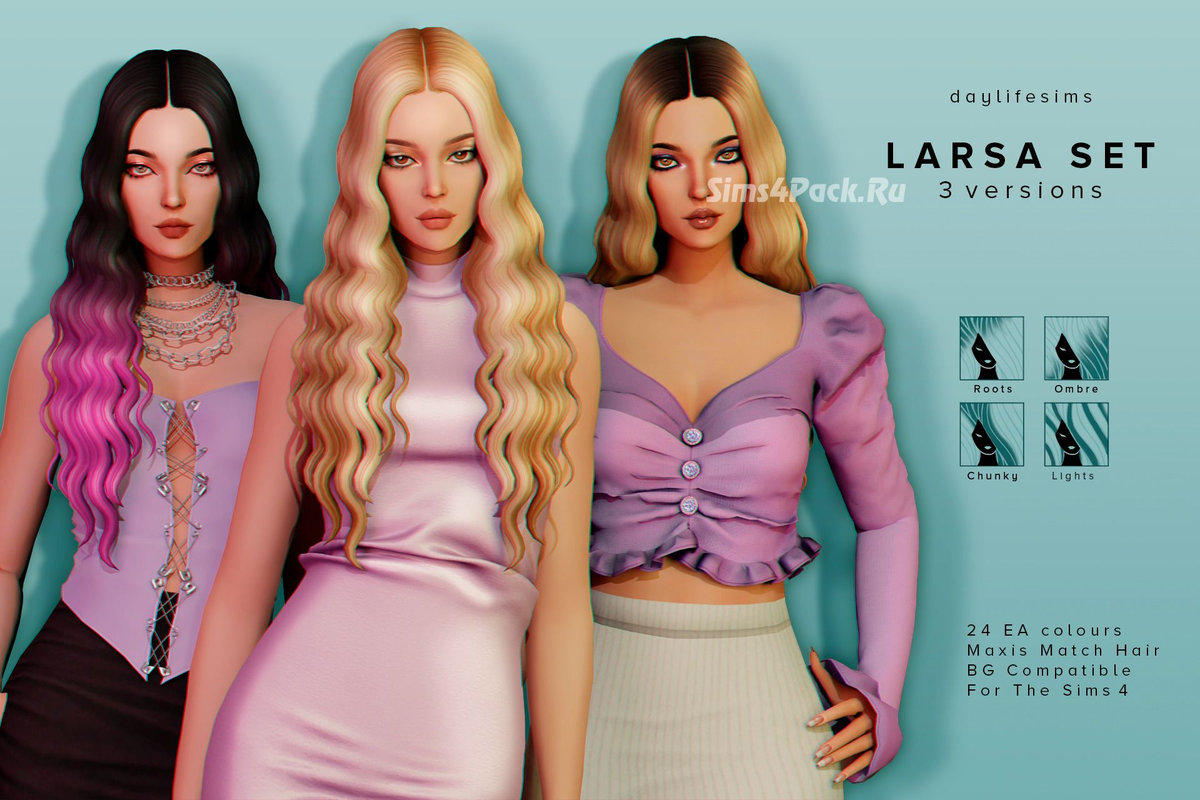 Женская прическа "LARSA HAIR SET"