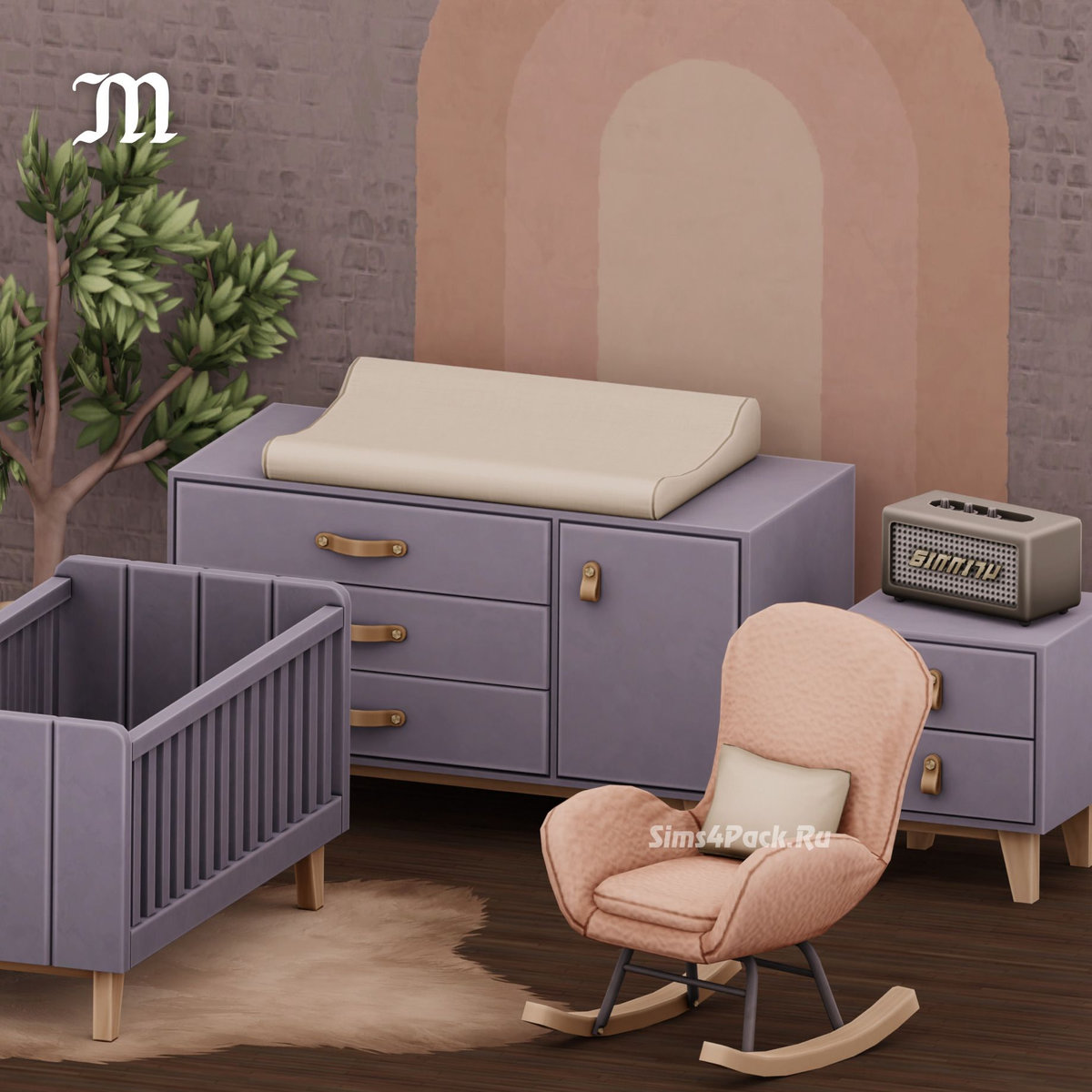 Детская комната "Lullaby Nursery"