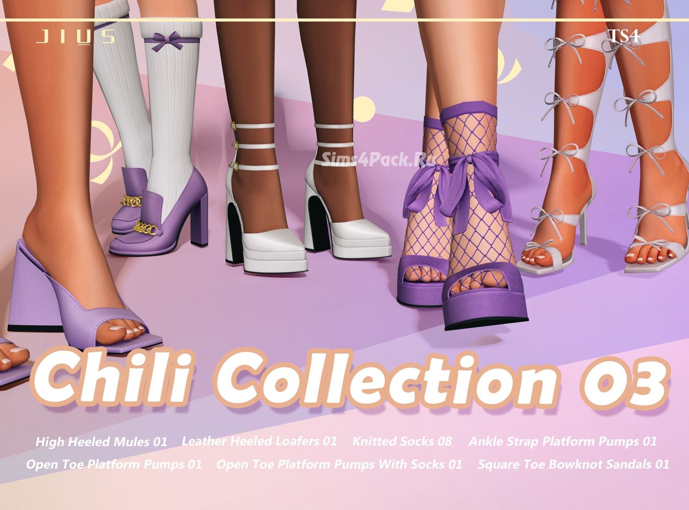 Коллекция женской обуви "Chili Collection 03"