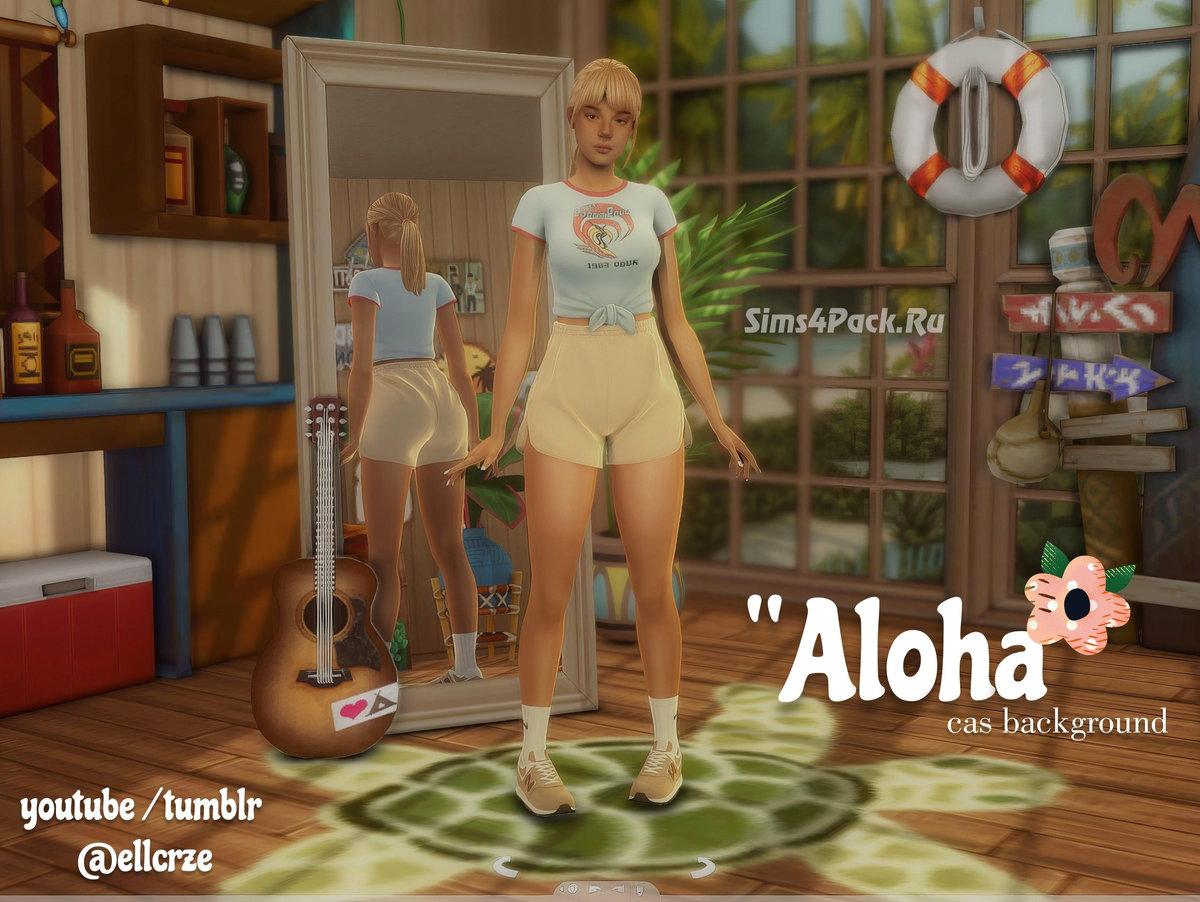Фон для CAS "Aloha!"