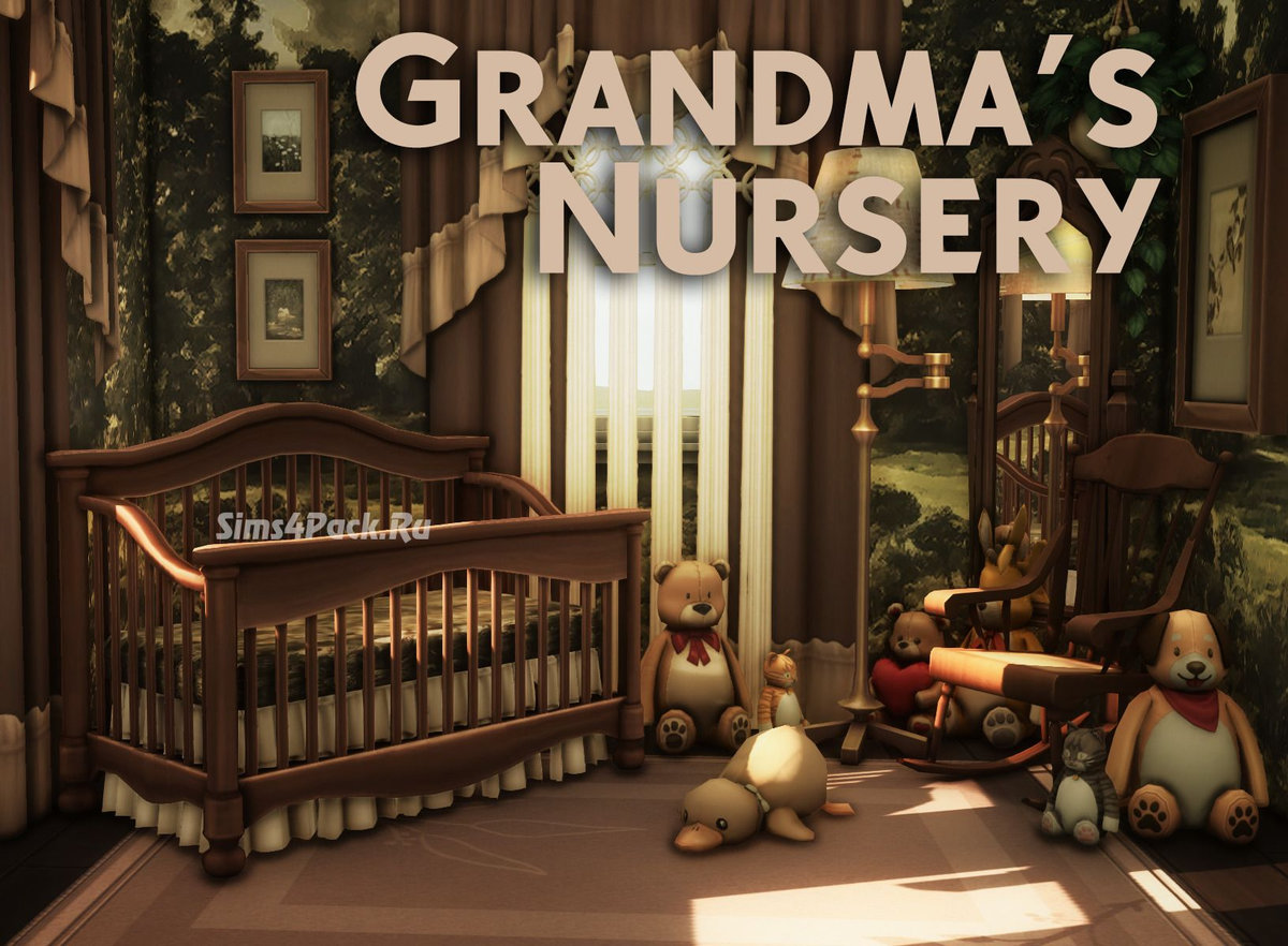 Детская комната "grandma's nursery cc"