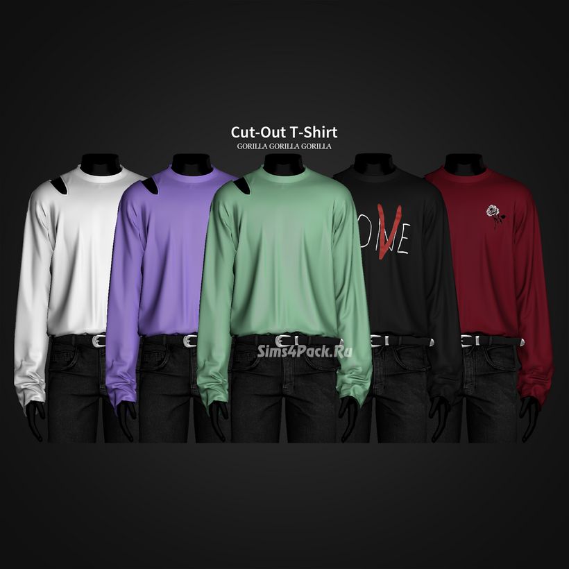 Мужской джемпер "Cut-Out T-Shirt"