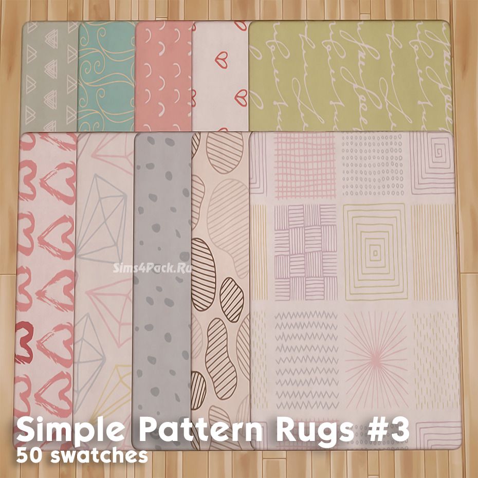 Ковер "SIMPLE PATTERN RUGS #3"