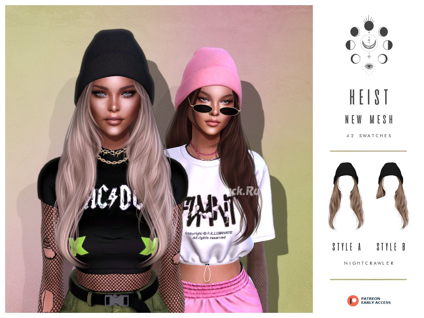 Женская прическа "HEIST HAIR"