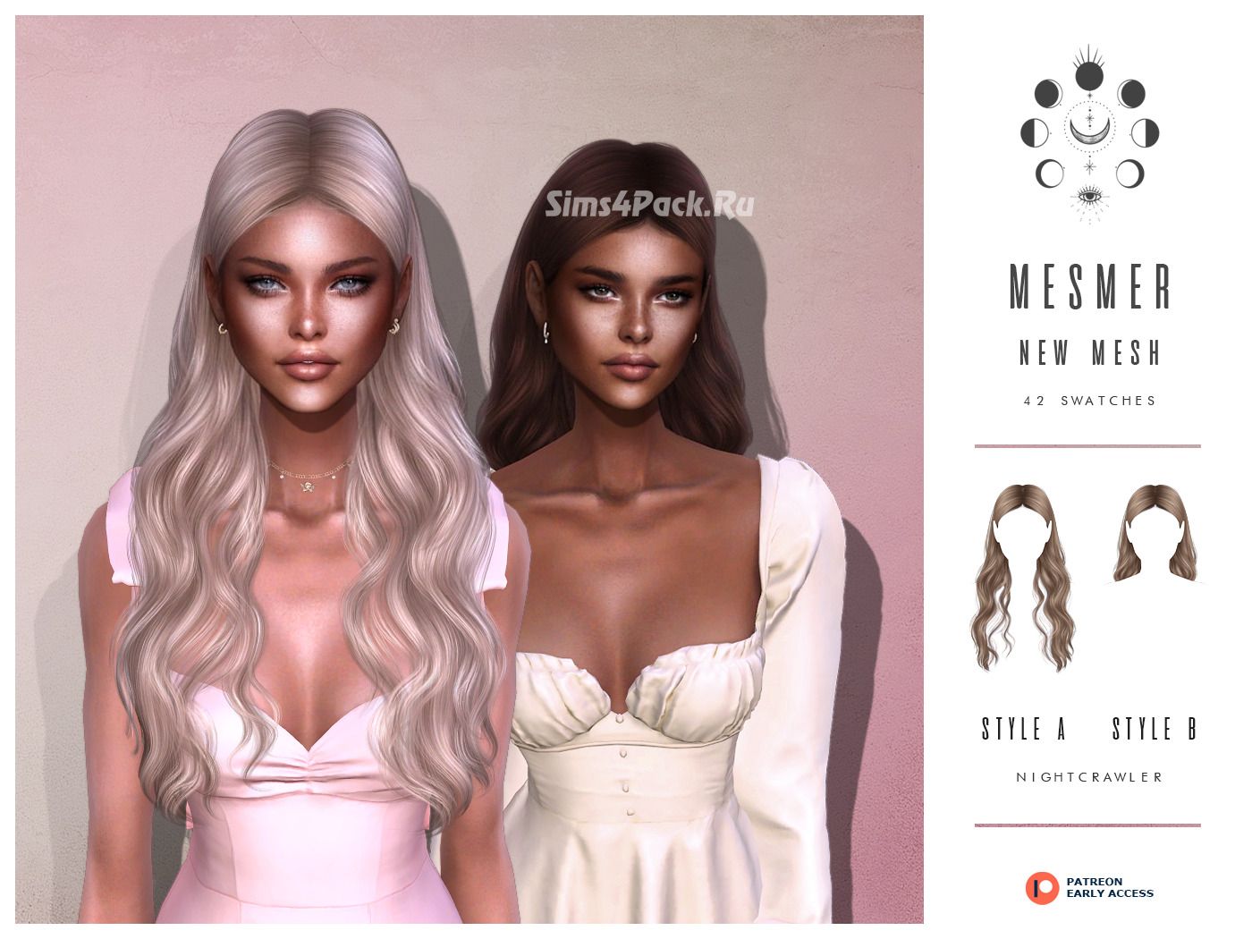 Женская прическа "MESMER HAIR"