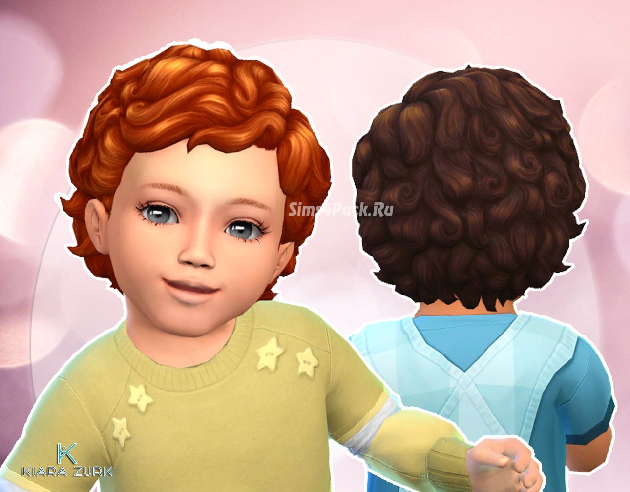 Прическа для младенцев "Medium Curly"