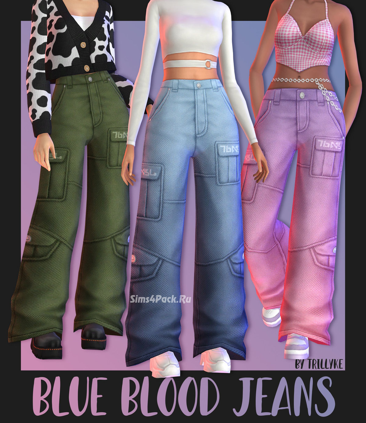 Женские джинсы "Blue Blood Jeans"