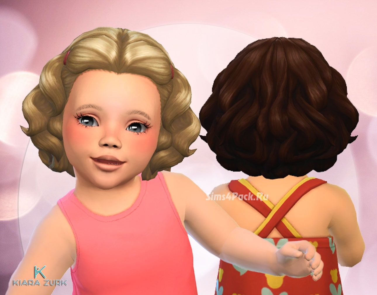 Прическа для младенцев "Lovely Curls for Infants"