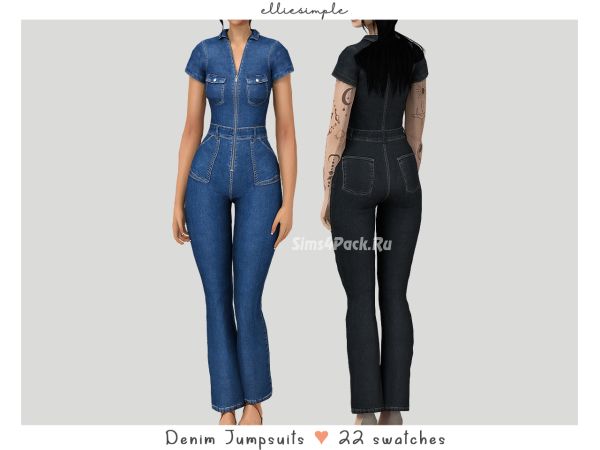 Женский комбинезон "denim jumpsuits"