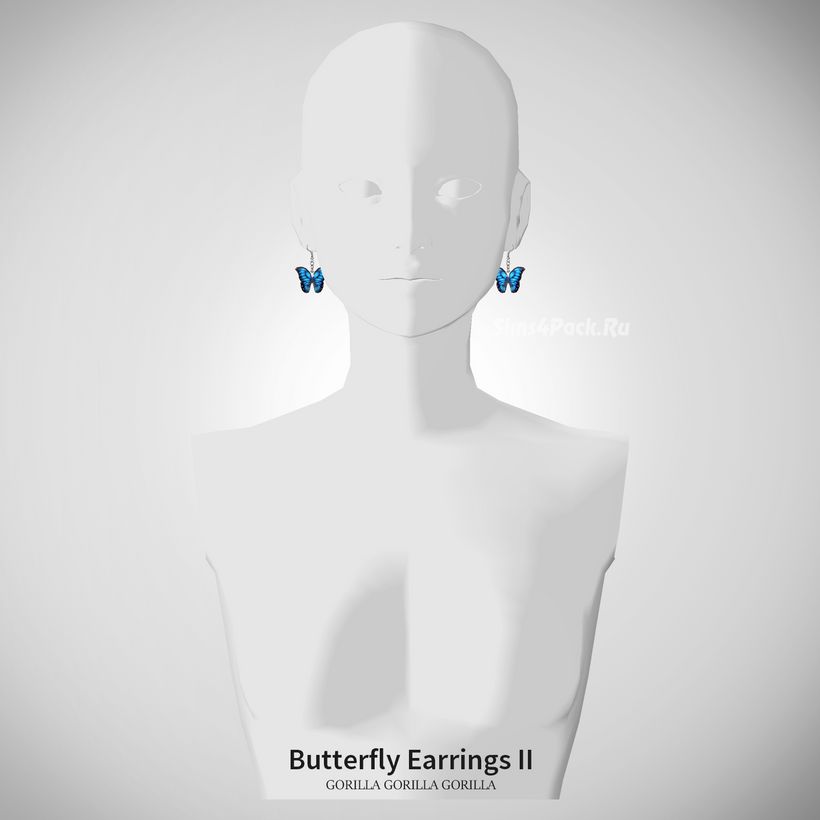 Серьги "Butterfly Earrings II"