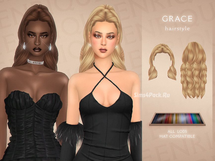 Женская прическа "Grace Hairstyle"