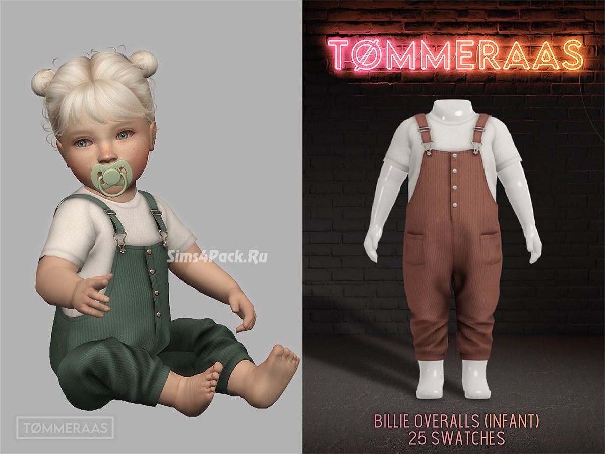 Комплект одежды для младенцев "Billie Overalls"