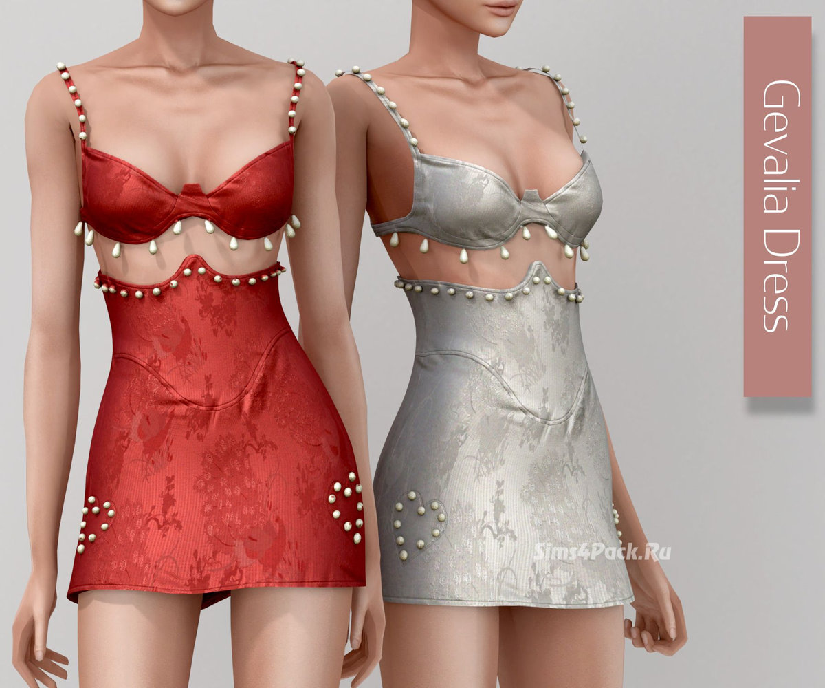 Платье "Gevalia midriff dress"
