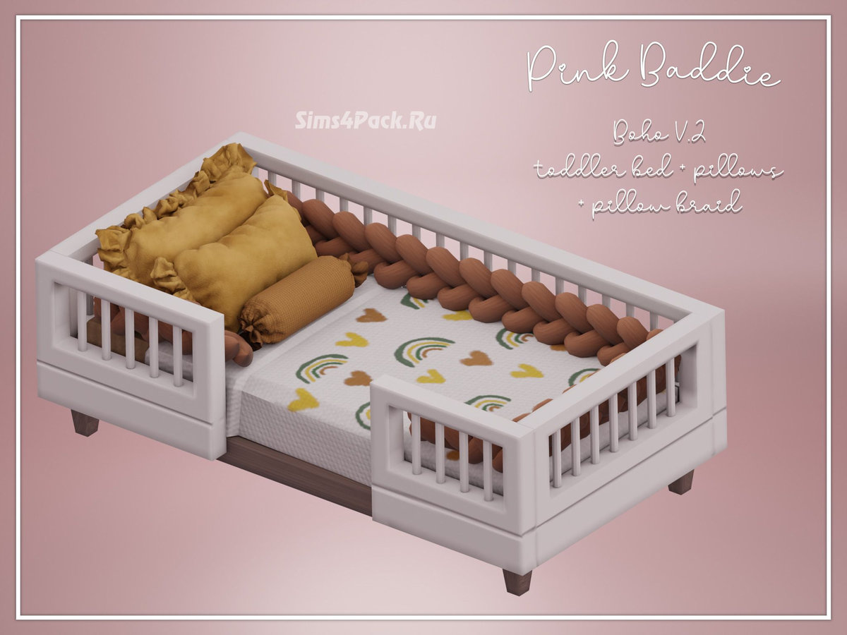Кроватка для тоддлеров "Boho V2 toddler bed"