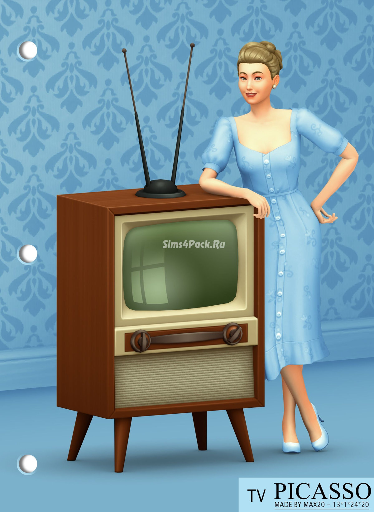 Телевизор "Picasso Retro TV"