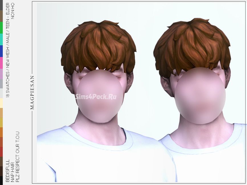 Мужская прическа "Nap hair"
