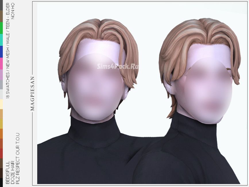 Мужская прическа "Doze hair"