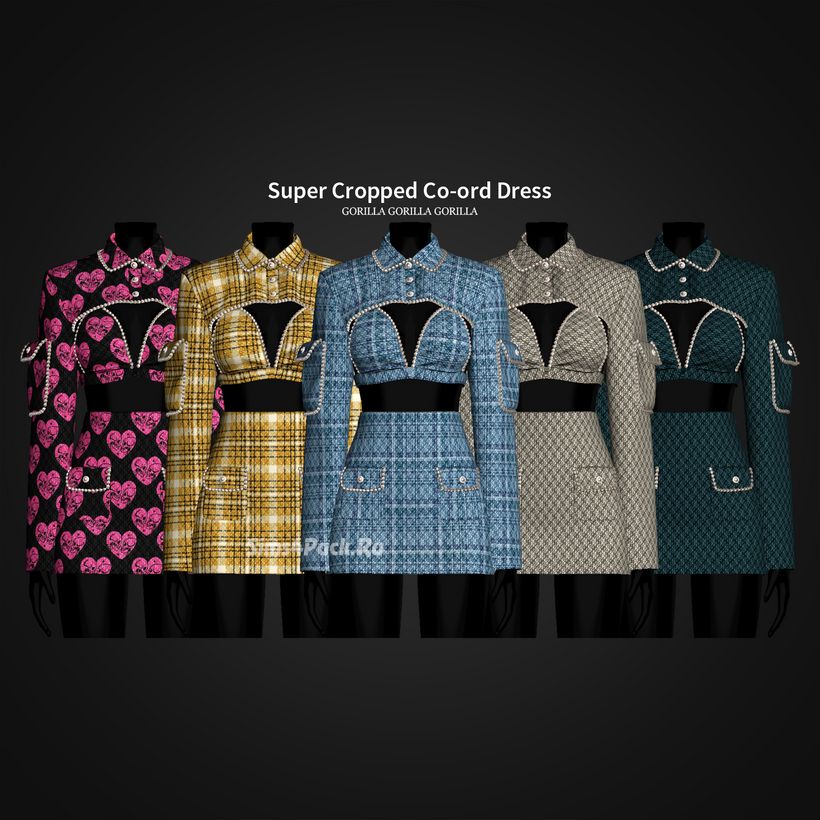 Комплект для симочки "Super Cropped Co-ord Dress"