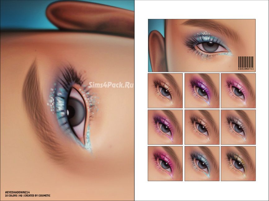Тени для век "Dreamy Glitter Eyeshadow N214"
