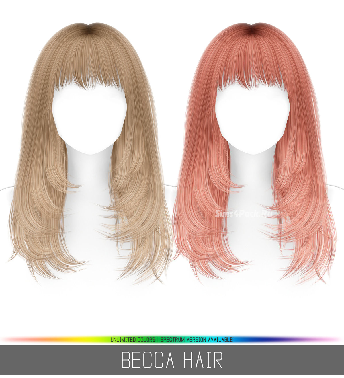 Прическа для женщин, девочек и малышек "BECCA HAIR"