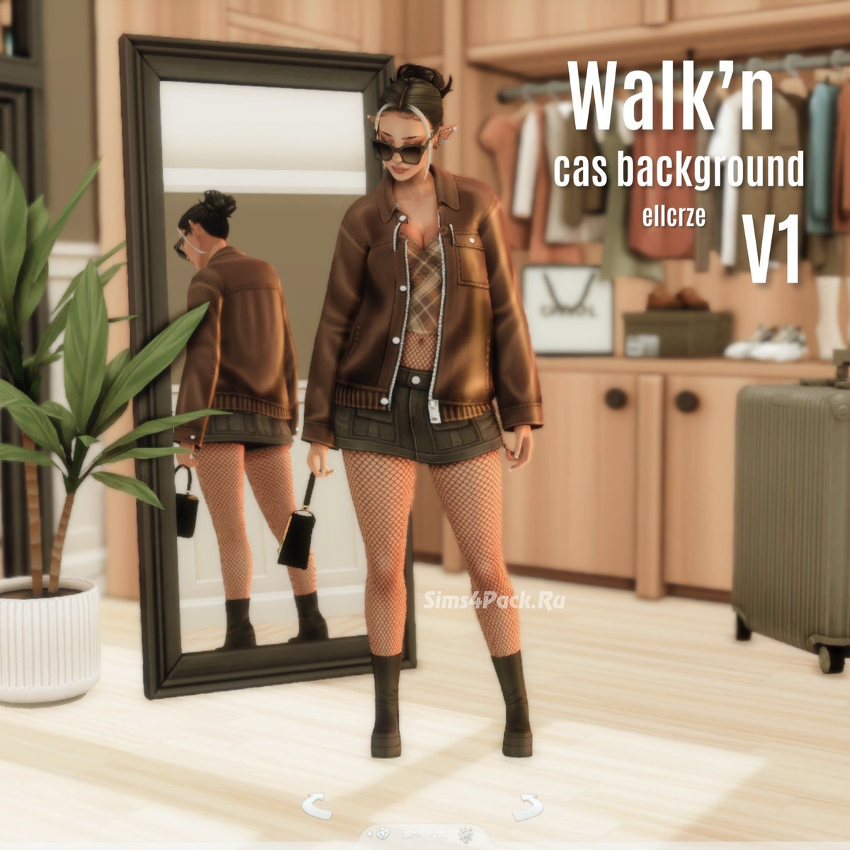 Набор фонов для CAS "Walk"