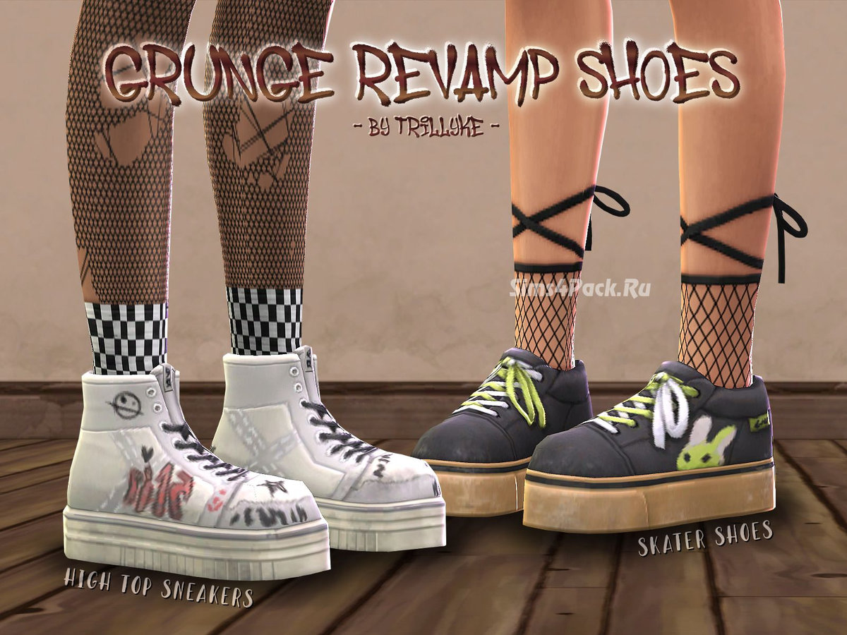 Кеды "Grunge Revamp Shoes"