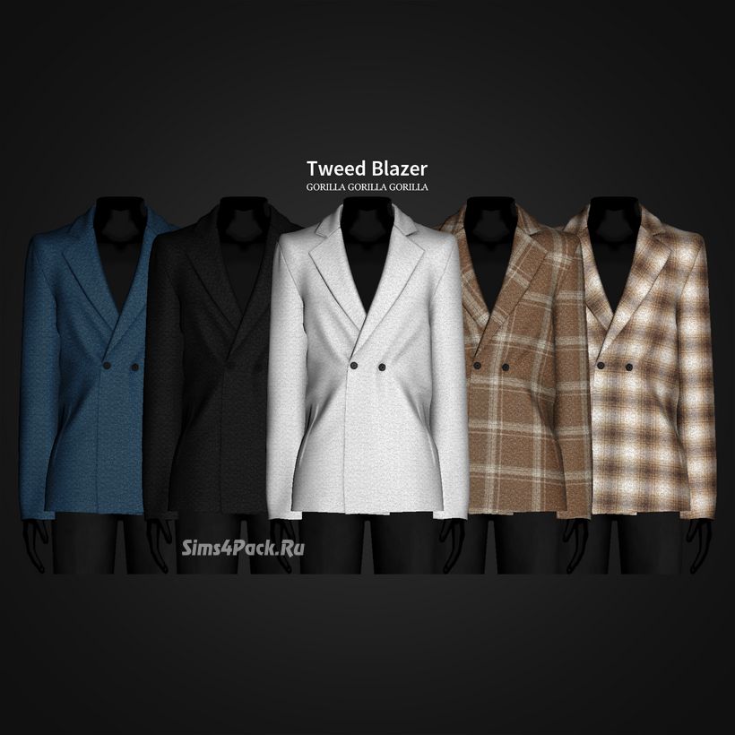 Мужской пиджак "Tweed Blazer"
