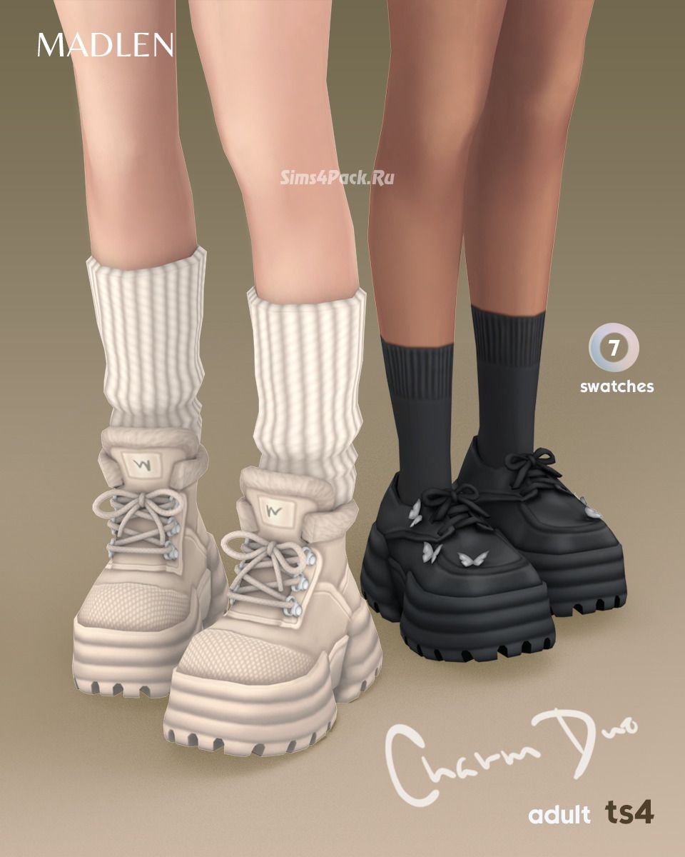 Ботинки и оксфорды  "Charm Duo Pack"