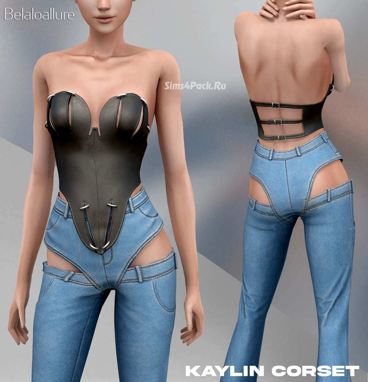 Корсет "Kaylin Pierced Corset"