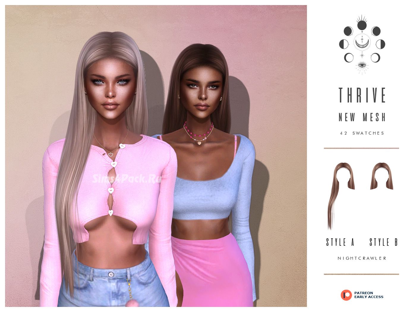 Женская прическа "THRIVE HAIR"