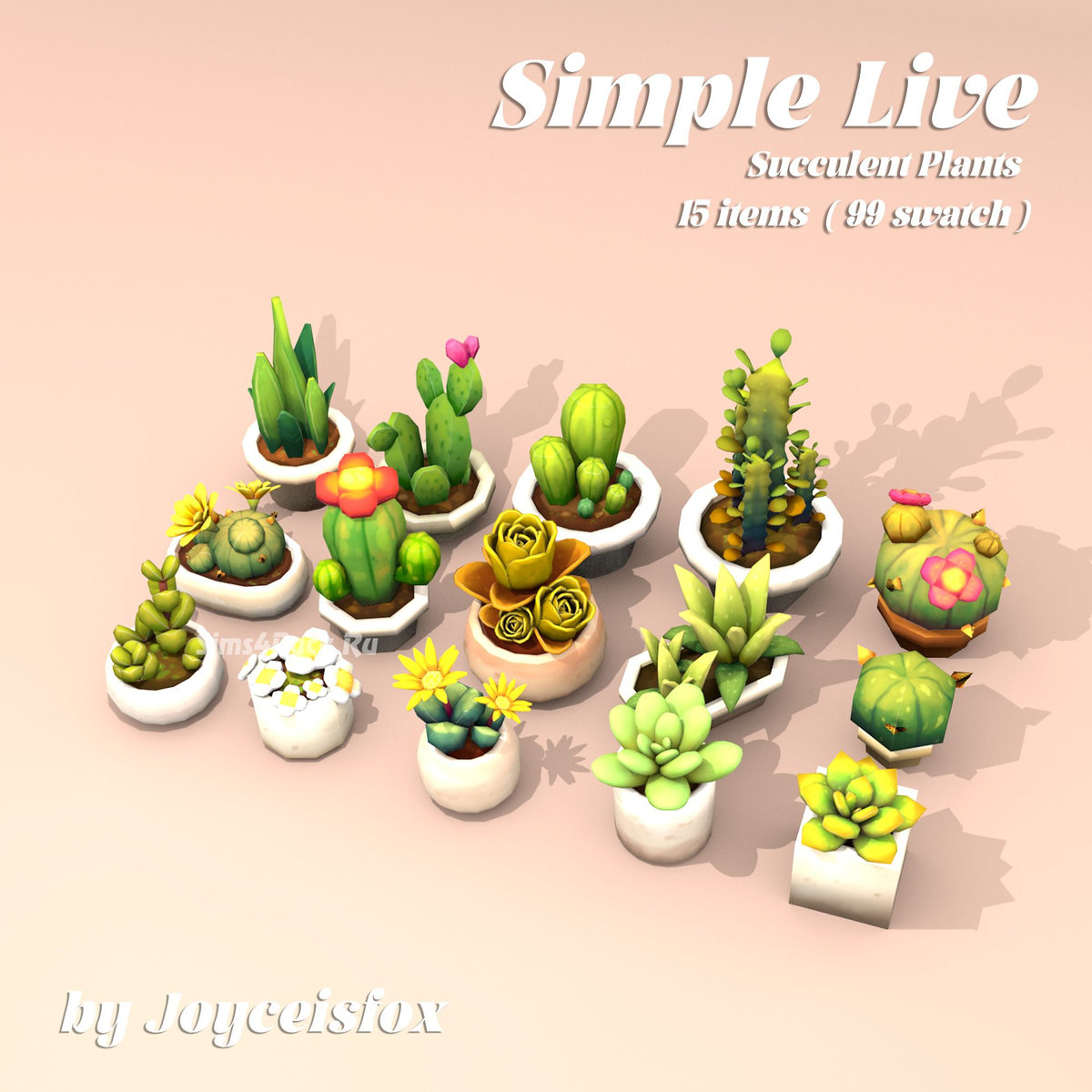 Коллекция домашних растений "Simple Live Collection 2"