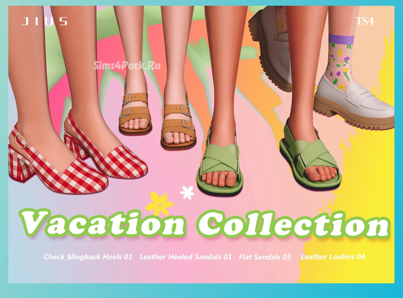Коллекция женской обуви "Vacation Collection05"