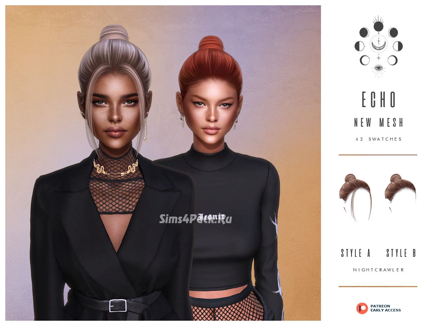 Женская прическа "ECHO HAIR"