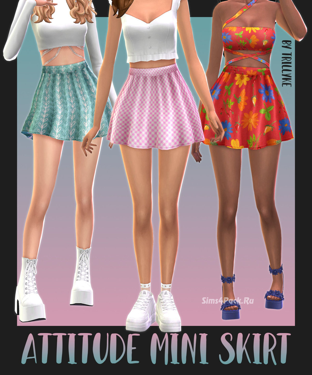 Юбка "Attitude Mini Skirt"