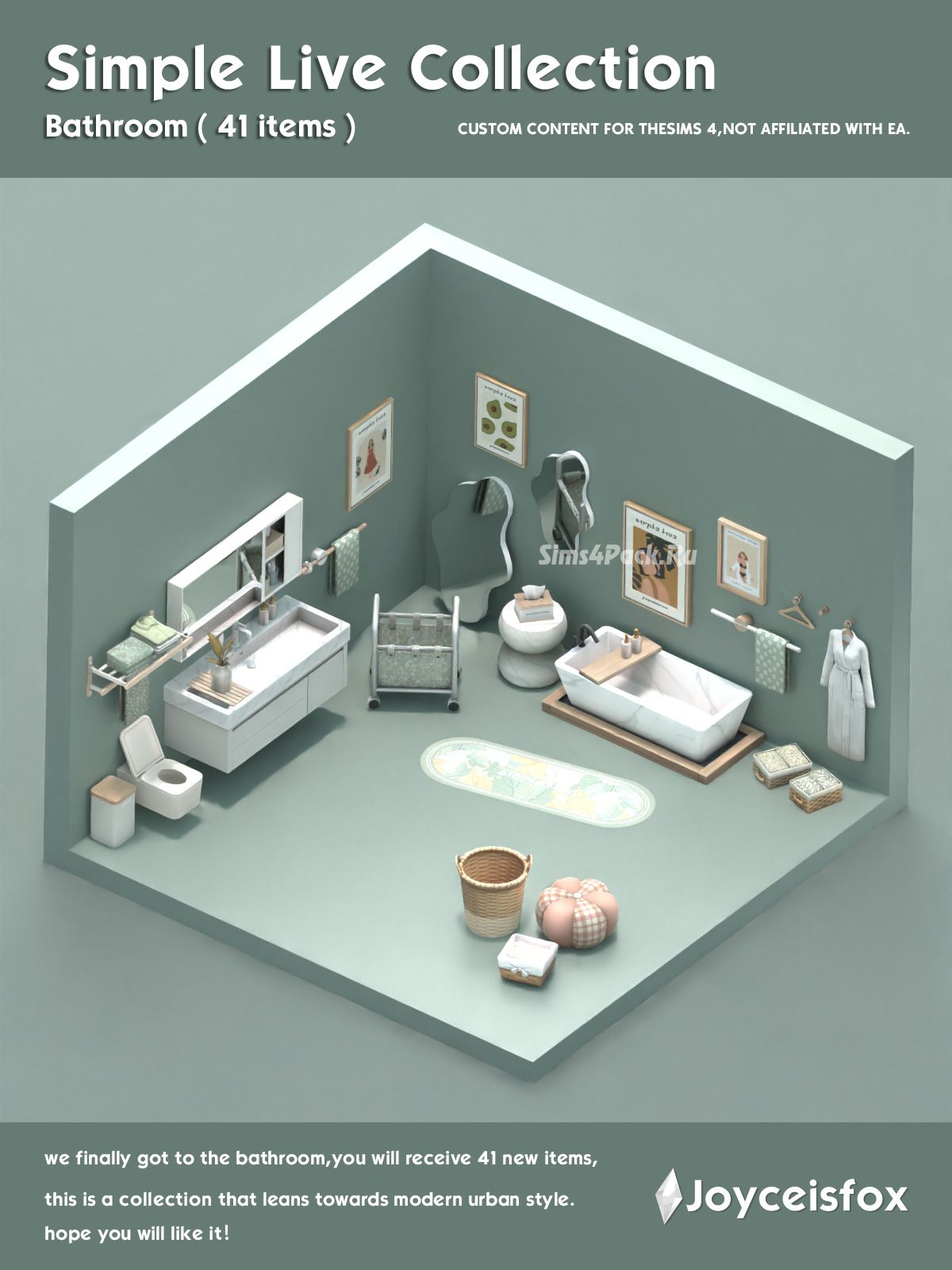 Ванная комната "Simple Live Collection - Bathroom"