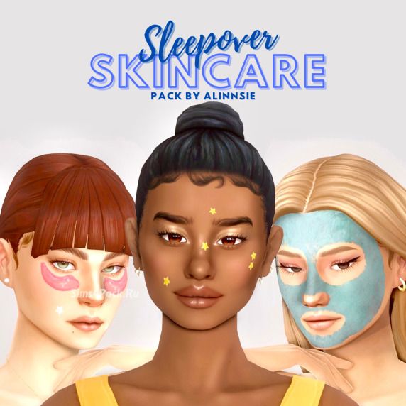 Сет для ухода за кожей "Sleepover Skincare Pack"