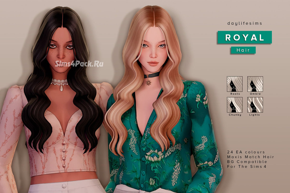 Женская прическа "ROYAL HAIR"