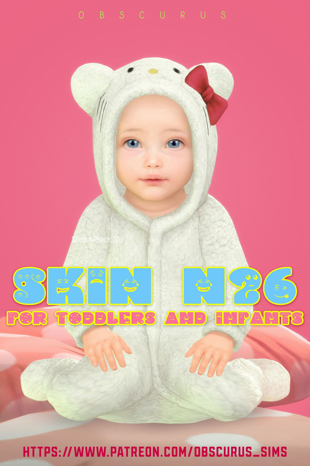 Скинтоны и линзы Часть 1. "SKIN N26 for toddlers and infants"