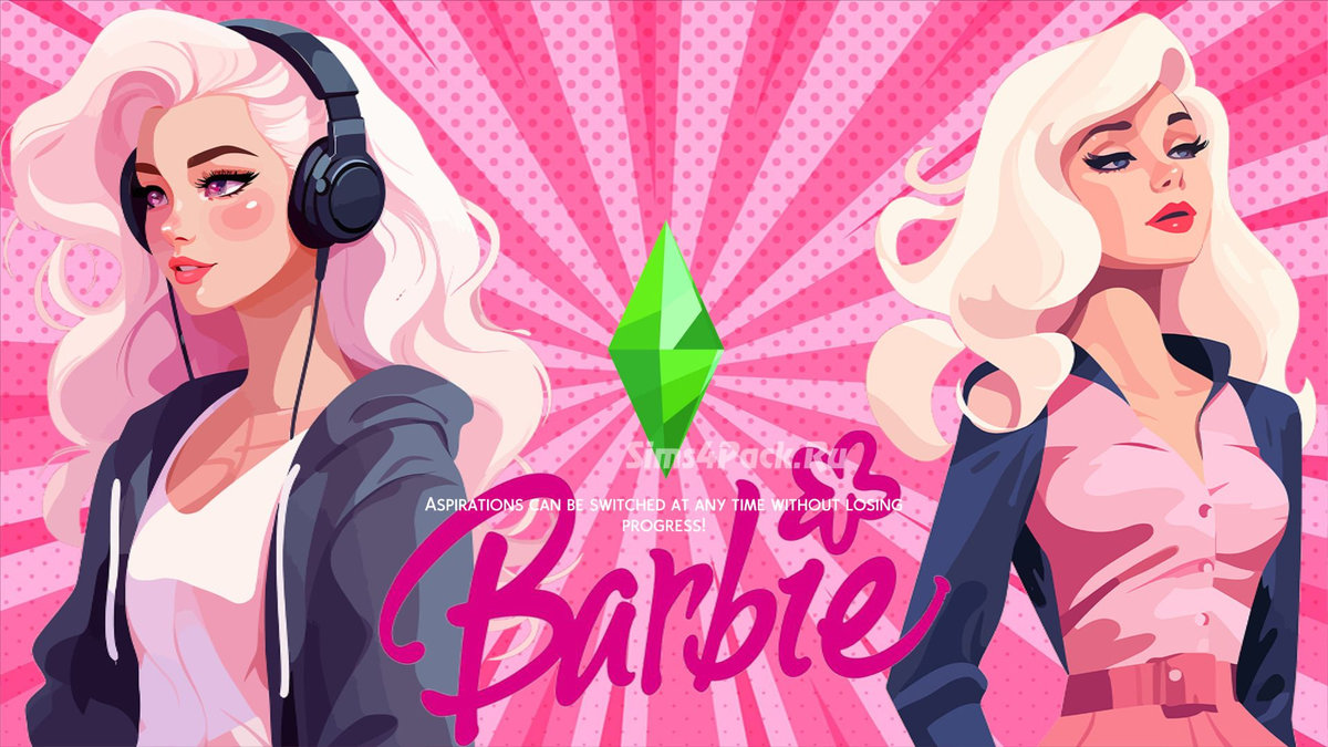 Фон для экрана загрузки "Barbie Load Screen"