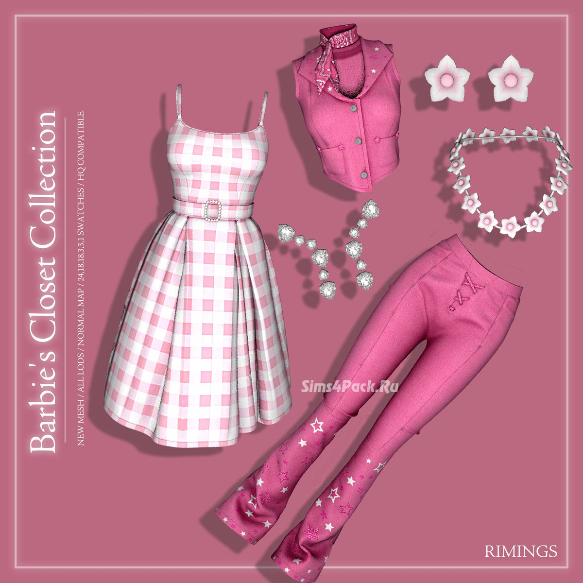 Коллекция в стиле Барби "Barbie's Closet Collection"