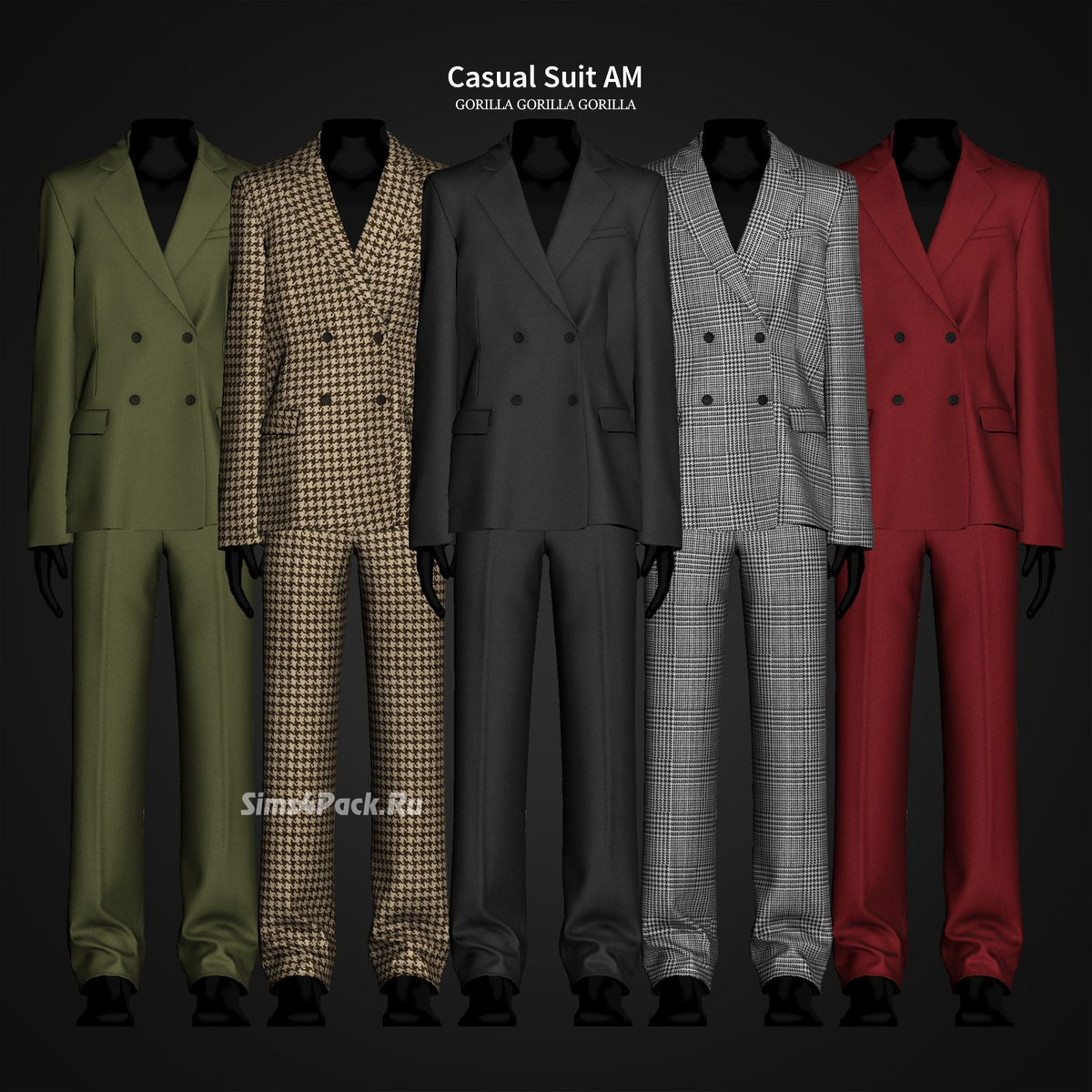 Мужской костюм "Casual Suit AM"