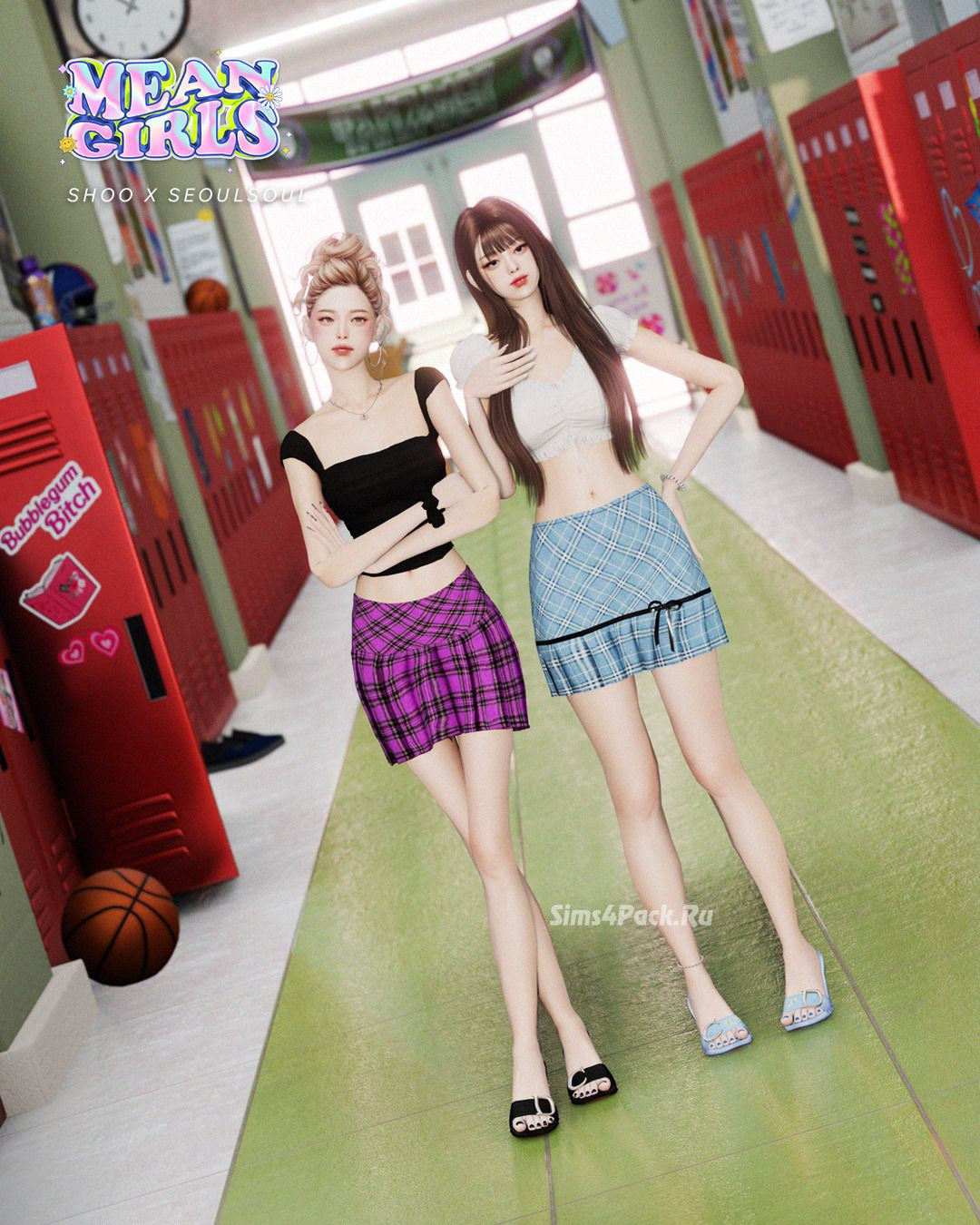 Набор одежды для симочек "Mean Girls"