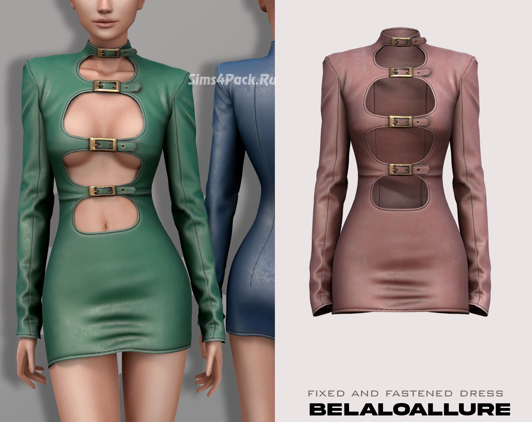 Платье для симочек "fixed fastened dress"