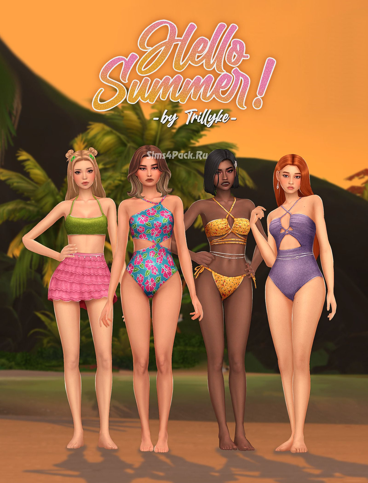 Коллекция женских купальников и аксессуаров "Hello Summer! Collection"