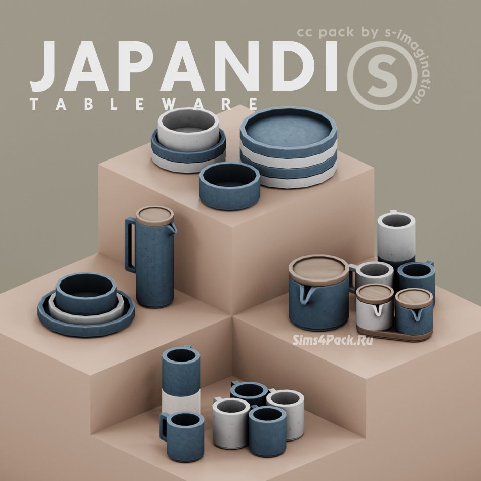 Набор посуды "Japandi"