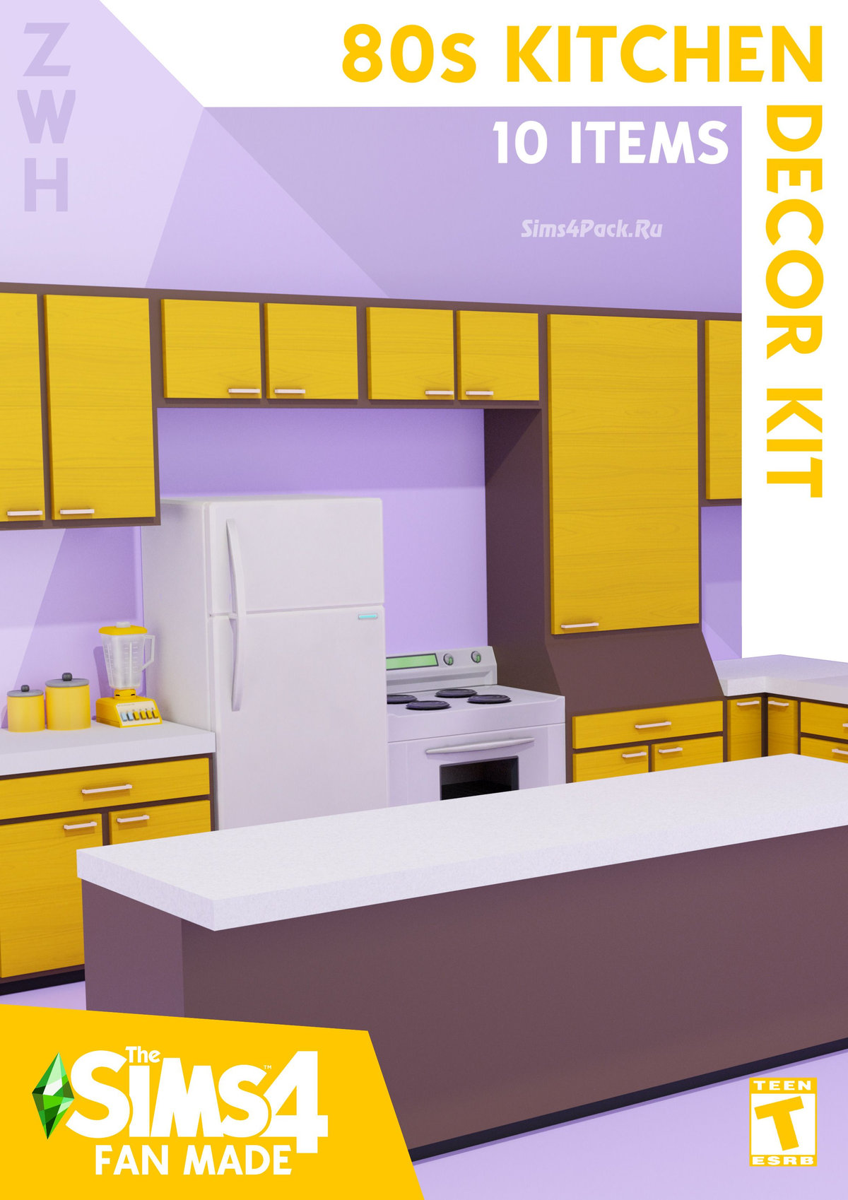 Комплект для кухни "80s Kitchen Decor Kit"
