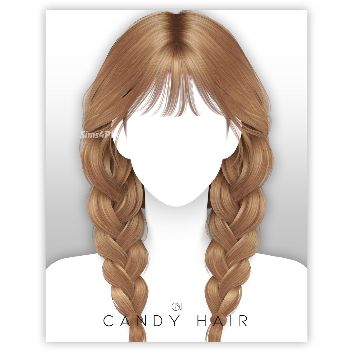Женская прическа "HAIR N35 CANDY"